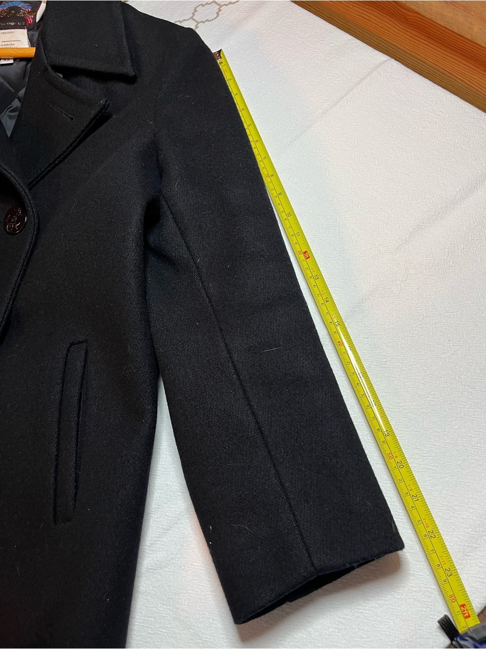 Classic navy blue Peacoat Jacket - unisex - Picture 9 of 10